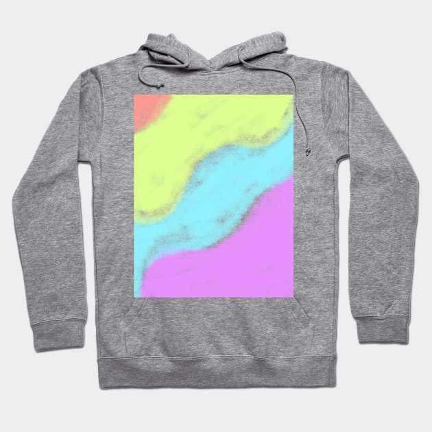 Colorful watercolor abstract texture art Hoodie by Artistic_st